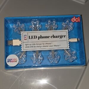 DCI, Iphone Snow Flake Led Phone Charger